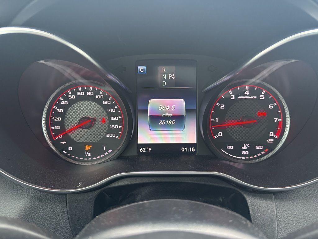 used 2017 Mercedes-Benz AMG C 63 car, priced at $49,991
