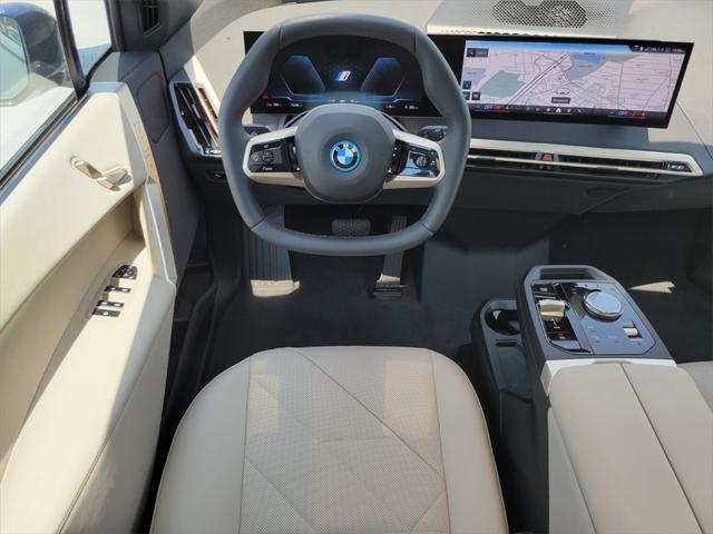 new 2025 BMW iX car, priced at $92,120