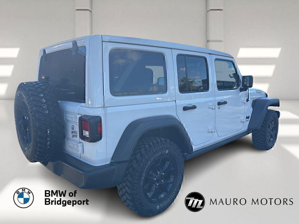 used 2021 Jeep Wrangler car, priced at $26,691