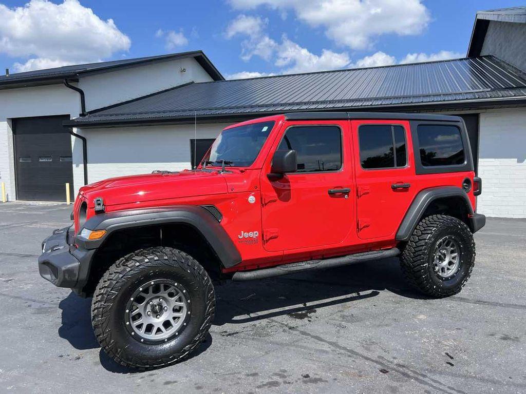 used 2018 Jeep Wrangler Unlimited car, priced at $22,500
