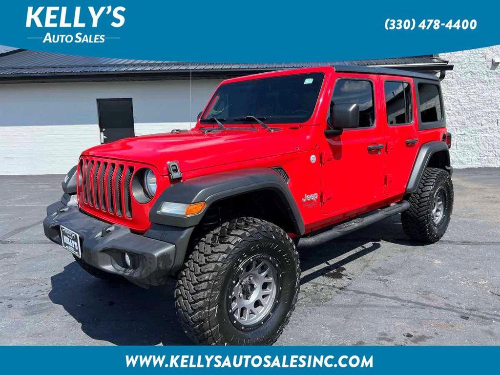 used 2018 Jeep Wrangler Unlimited car, priced at $22,500