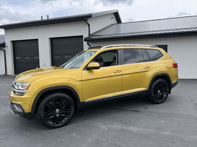 used 2018 Volkswagen Atlas car, priced at $18,500