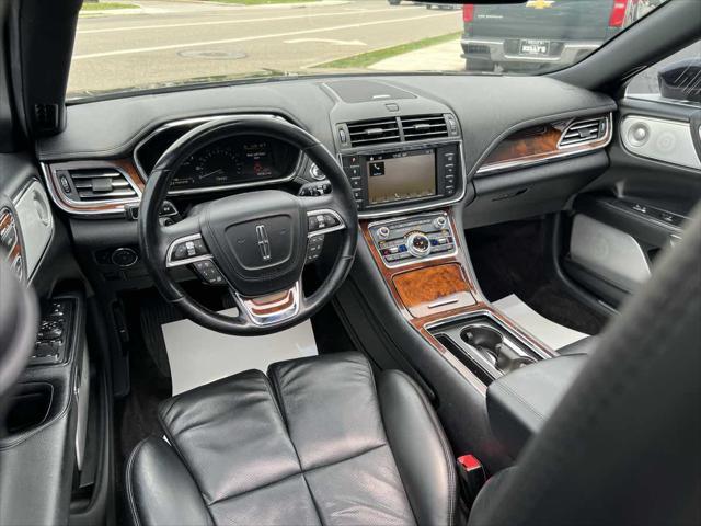 used 2017 Lincoln Continental car, priced at $19,995