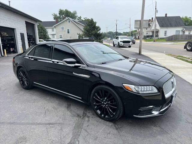 used 2017 Lincoln Continental car, priced at $19,995