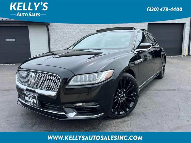 used 2017 Lincoln Continental car, priced at $19,995