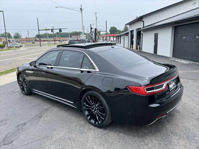 used 2017 Lincoln Continental car, priced at $19,995