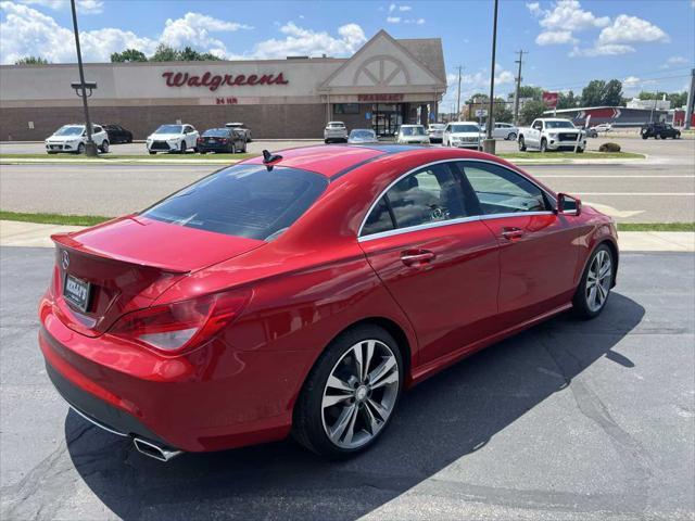 used 2016 Mercedes-Benz CLA-Class car, priced at $14,995