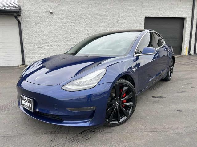 used 2018 Tesla Model 3 car, priced at $22,995