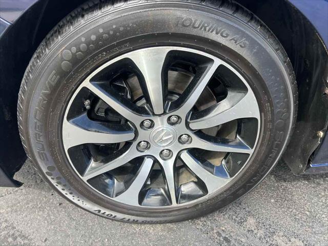 used 2015 Acura TLX car, priced at $15,500