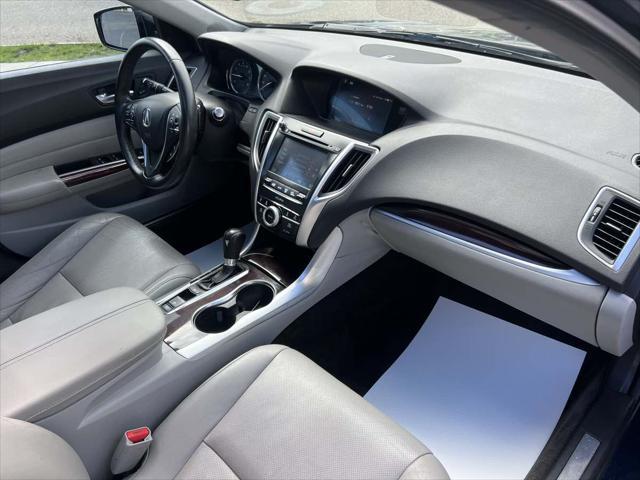 used 2015 Acura TLX car, priced at $15,500