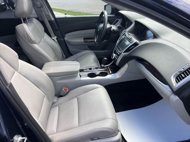 used 2015 Acura TLX car, priced at $15,500