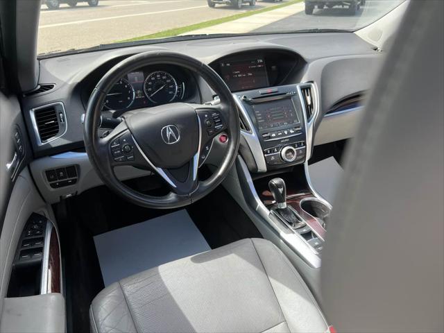 used 2015 Acura TLX car, priced at $15,500