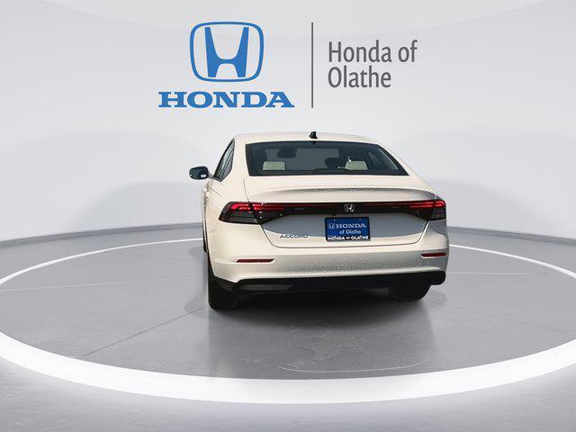 new 2025 Honda Accord car, priced at $30,415