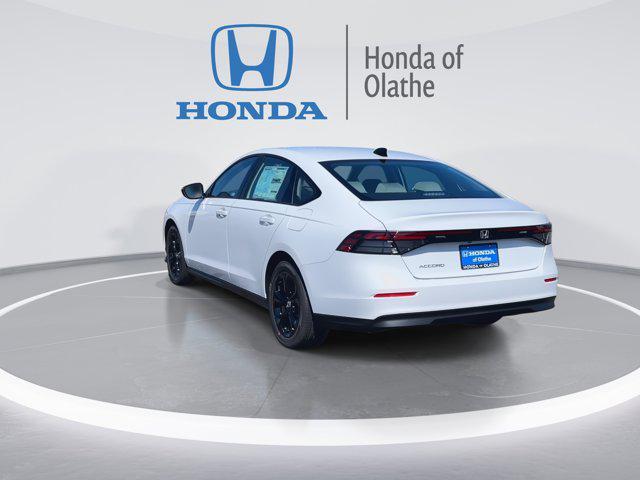 new 2025 Honda Accord car, priced at $30,415