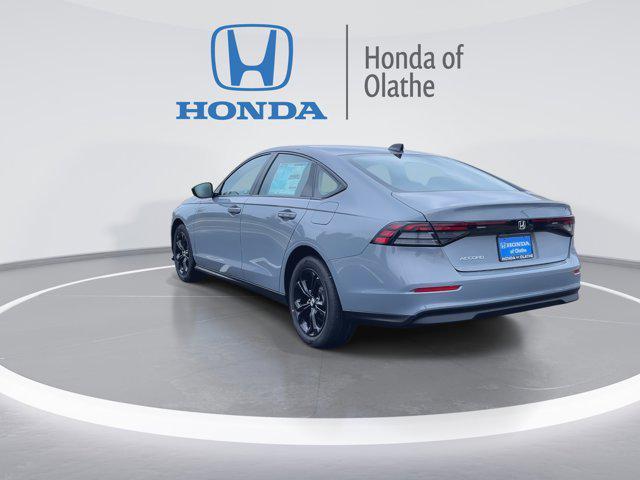 new 2025 Honda Accord car, priced at $30,460