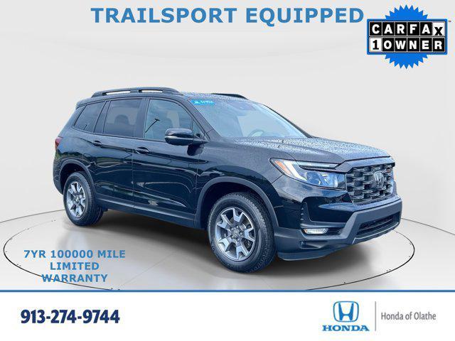 used 2023 Honda Passport car, priced at $37,800