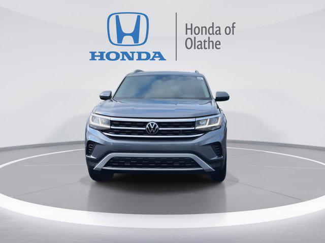 used 2021 Volkswagen Atlas car, priced at $21,808