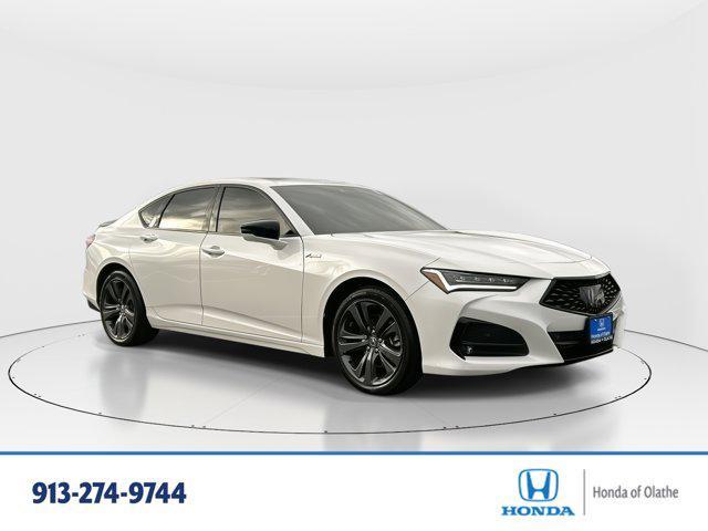 used 2021 Acura TLX car, priced at $33,000