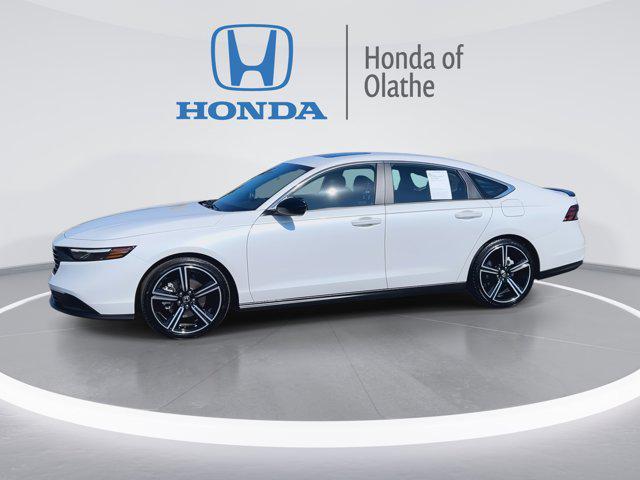 used 2025 Honda Accord Hybrid car, priced at $32,080
