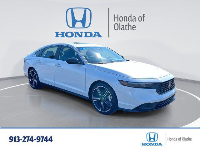 used 2025 Honda Accord Hybrid car, priced at $32,080