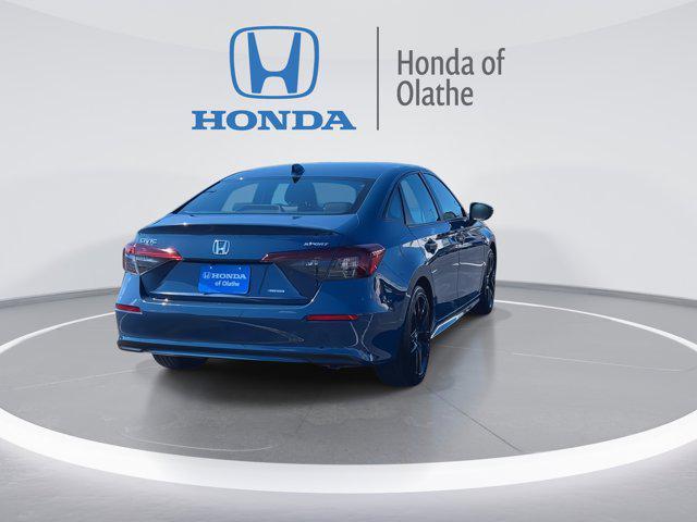 used 2025 Honda Civic Hybrid car, priced at $27,300