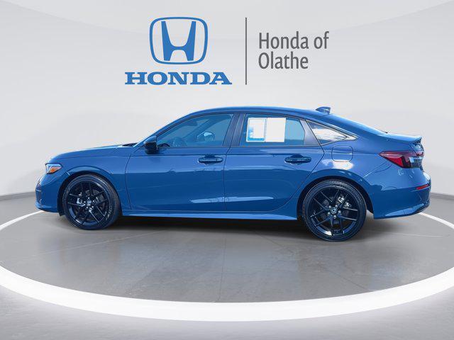 used 2025 Honda Civic Hybrid car, priced at $27,300