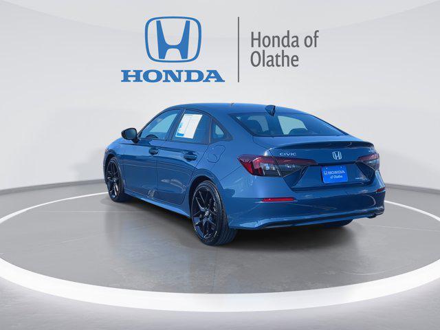 used 2025 Honda Civic Hybrid car, priced at $27,300