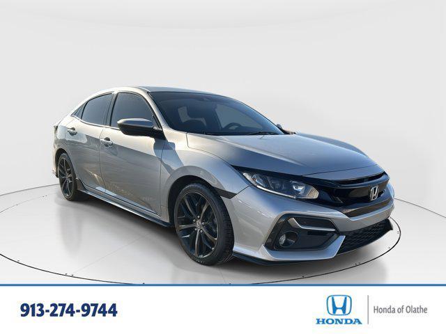 used 2020 Honda Civic car, priced at $21,500