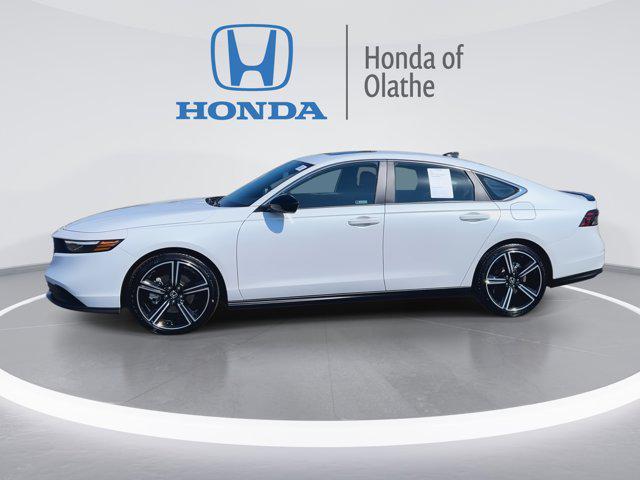 used 2025 Honda Accord Hybrid car, priced at $31,870