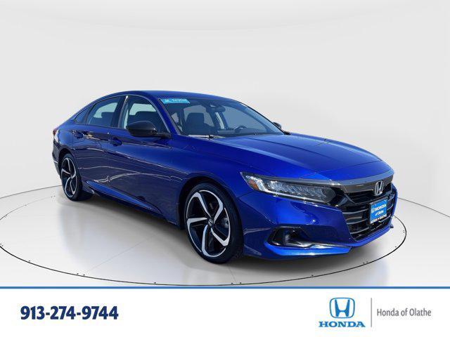 used 2021 Honda Accord car, priced at $19,000