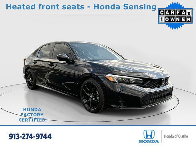 used 2025 Honda Civic car, priced at $27,600
