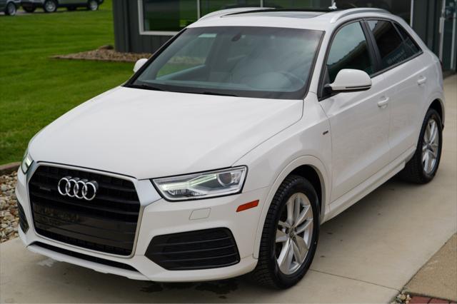 used 2018 Audi Q3 car, priced at $16,500
