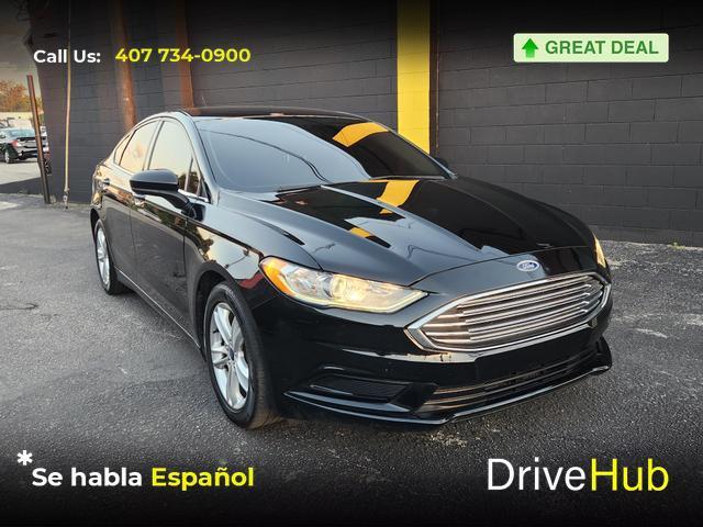 used 2018 Ford Fusion car, priced at $10,947