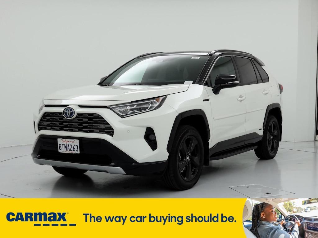 used 2021 Toyota RAV4 Hybrid car, priced at $34,998