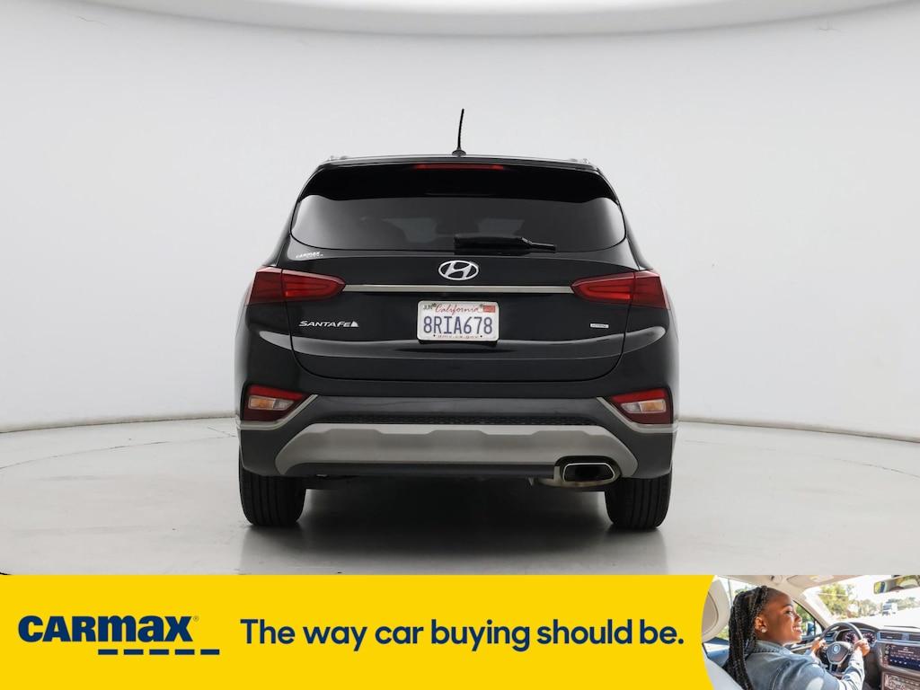 used 2019 Hyundai Santa Fe car, priced at $14,998