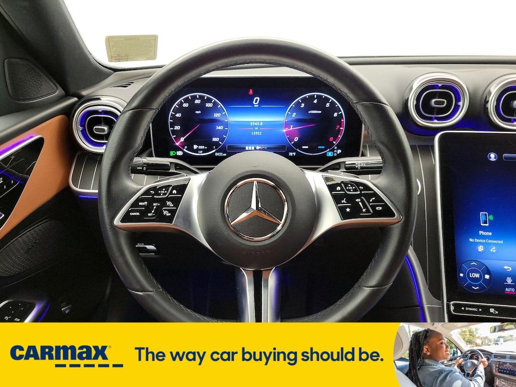 used 2023 Mercedes-Benz C-Class car, priced at $38,998