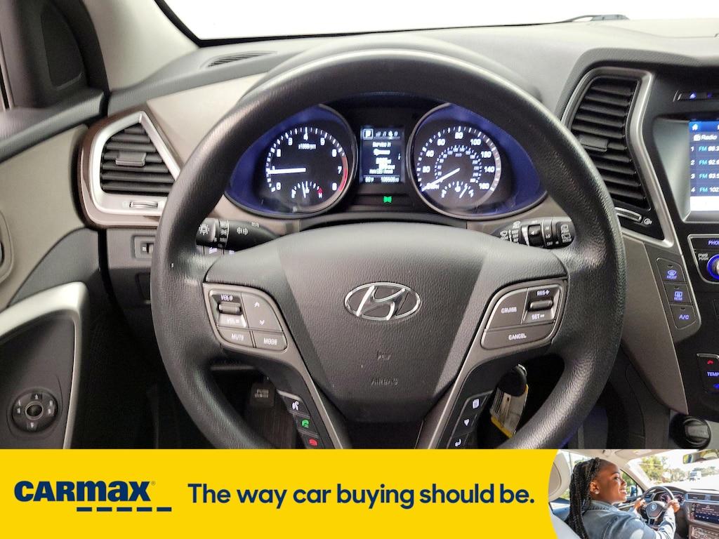 used 2017 Hyundai Santa Fe car, priced at $14,599