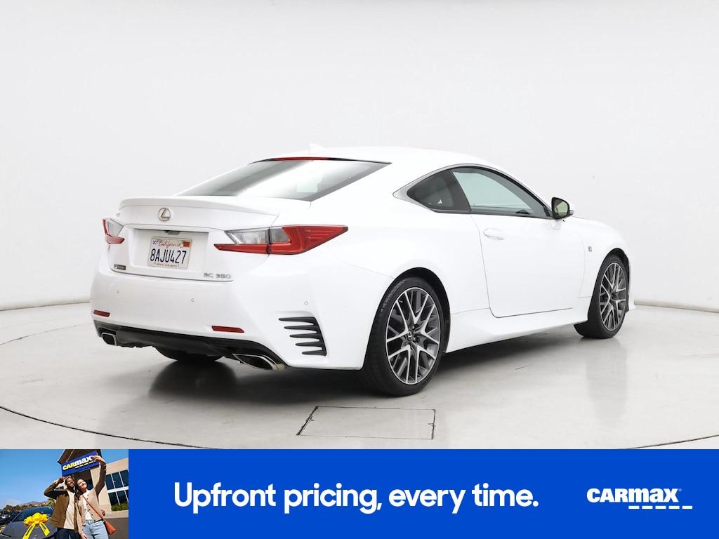 used 2017 Lexus RC 350 car, priced at $29,998