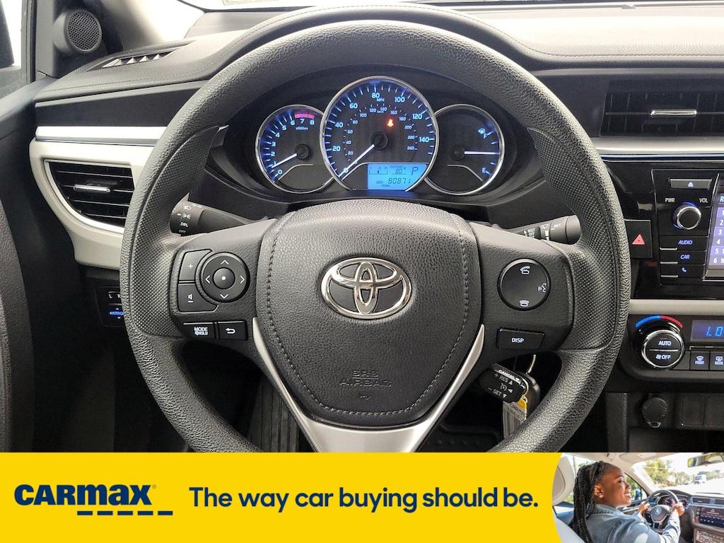 used 2015 Toyota Corolla car, priced at $15,998