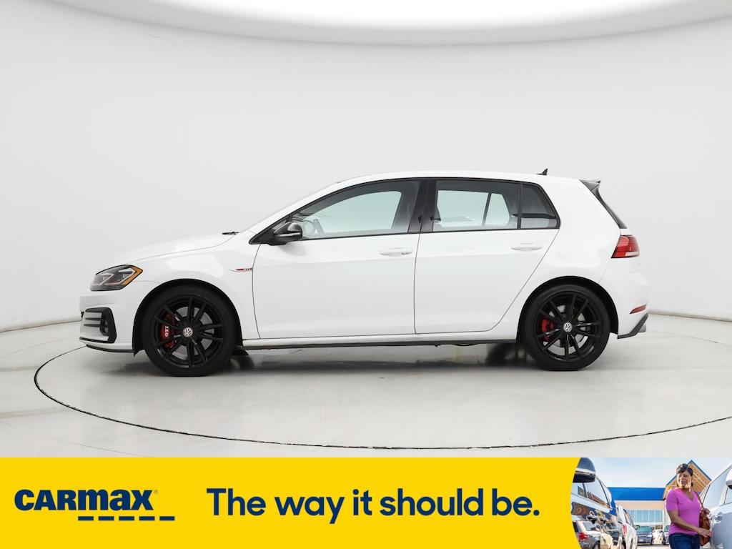 used 2021 Volkswagen Golf GTI car, priced at $26,998
