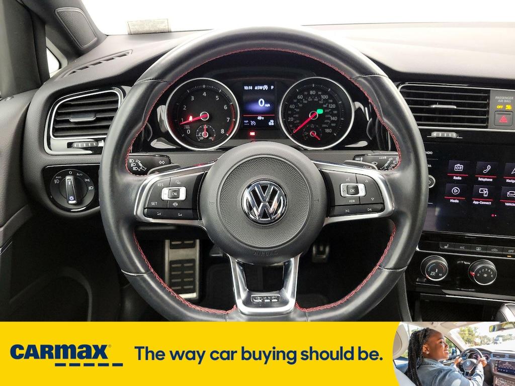 used 2021 Volkswagen Golf GTI car, priced at $26,998