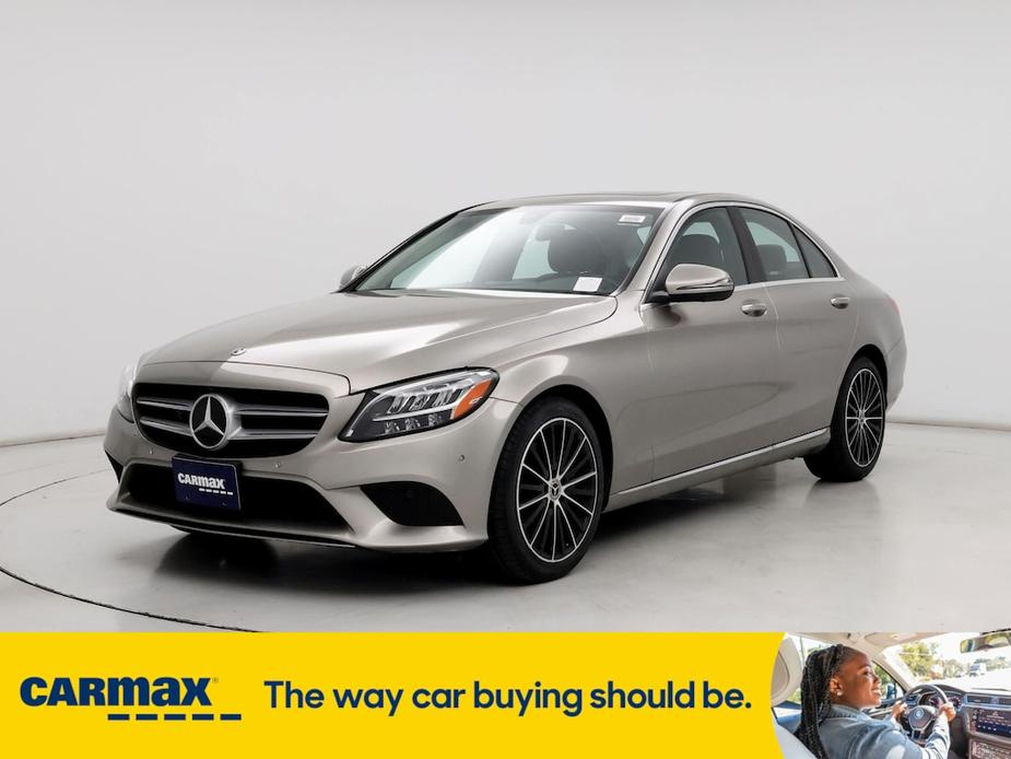 used 2021 Mercedes-Benz C-Class car, priced at $27,998