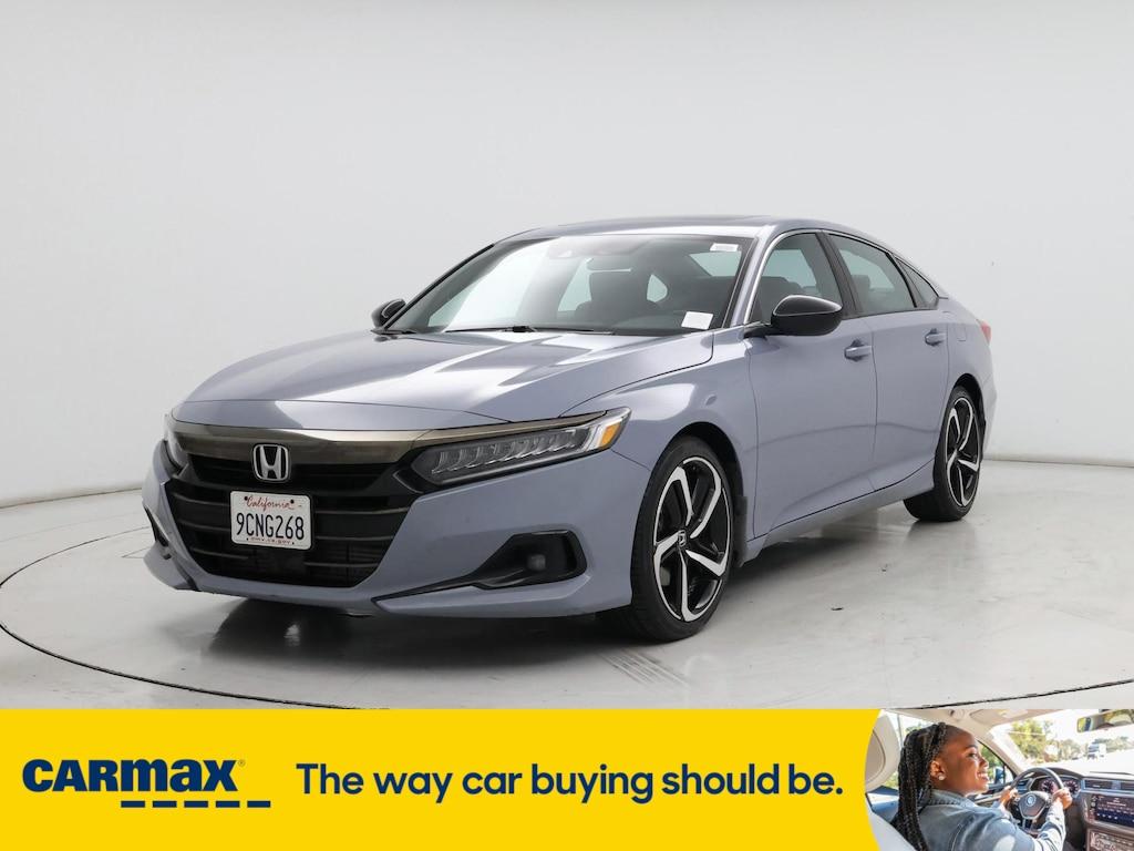 used 2021 Honda Accord car, priced at $27,998