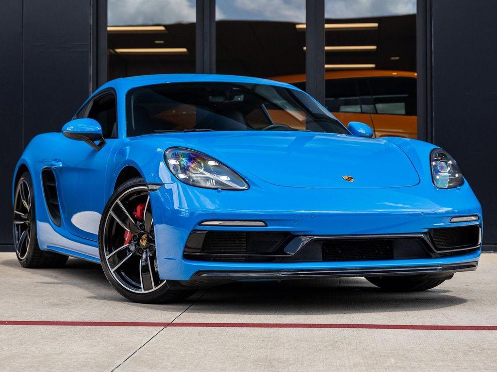 used 2022 Porsche 718 Cayman car, priced at $73,991