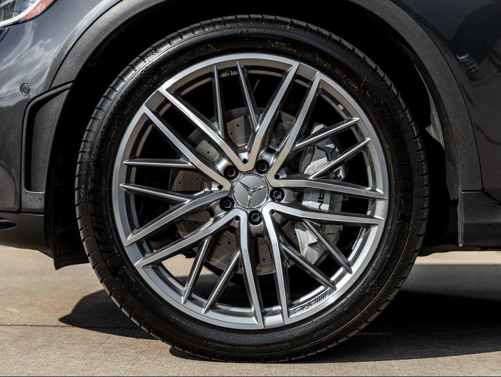 used 2021 Mercedes-Benz AMG GLC 43 car, priced at $27,891