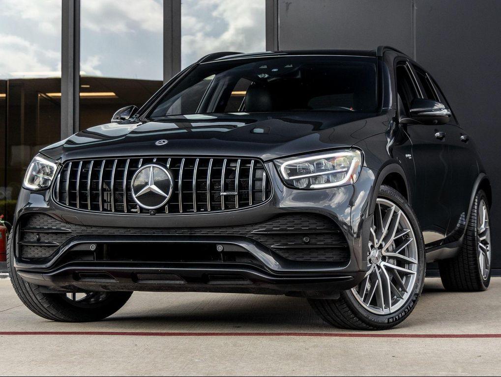 used 2021 Mercedes-Benz AMG GLC 43 car, priced at $27,891