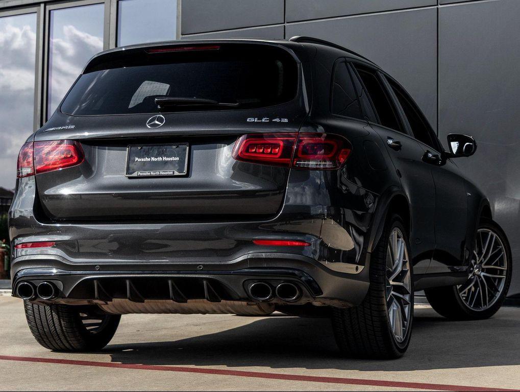 used 2021 Mercedes-Benz AMG GLC 43 car, priced at $27,891