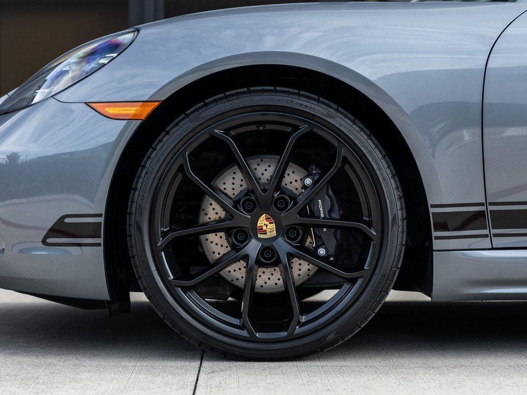 new 2025 Porsche 718 Boxster car, priced at $98,535
