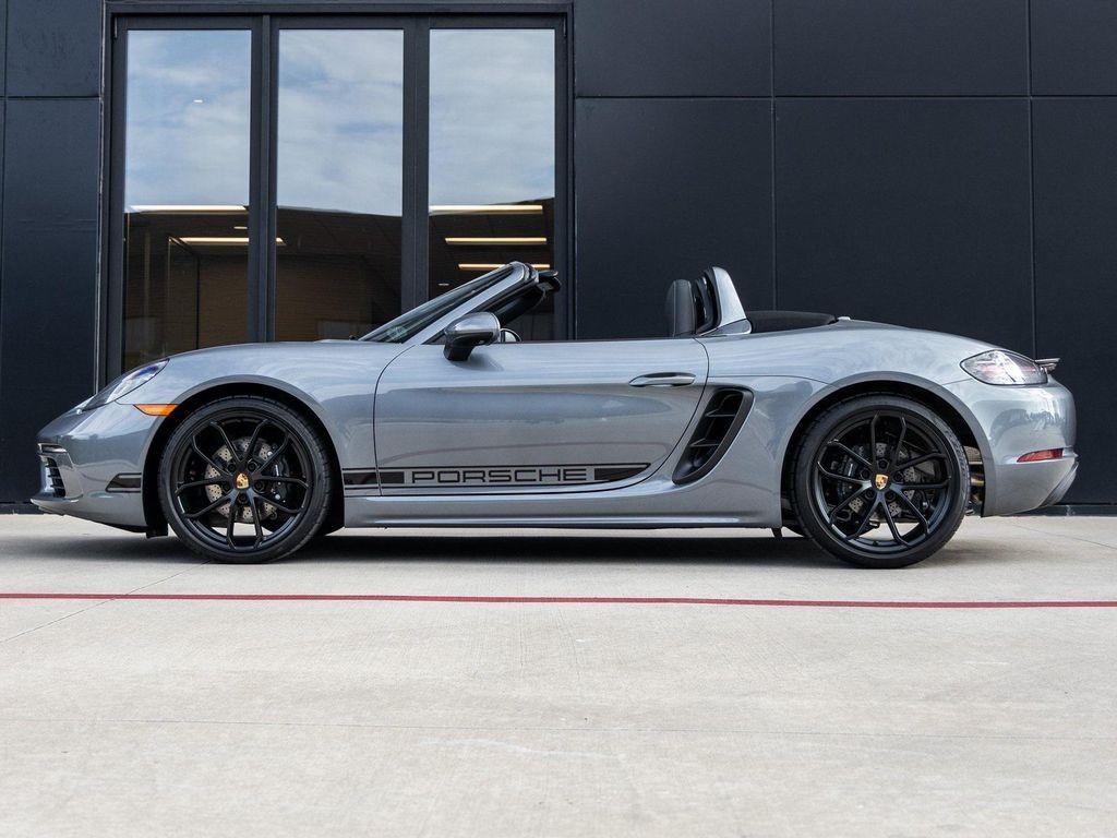new 2025 Porsche 718 Boxster car, priced at $98,535