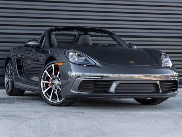 used 2021 Porsche 718 Boxster car, priced at $74,982